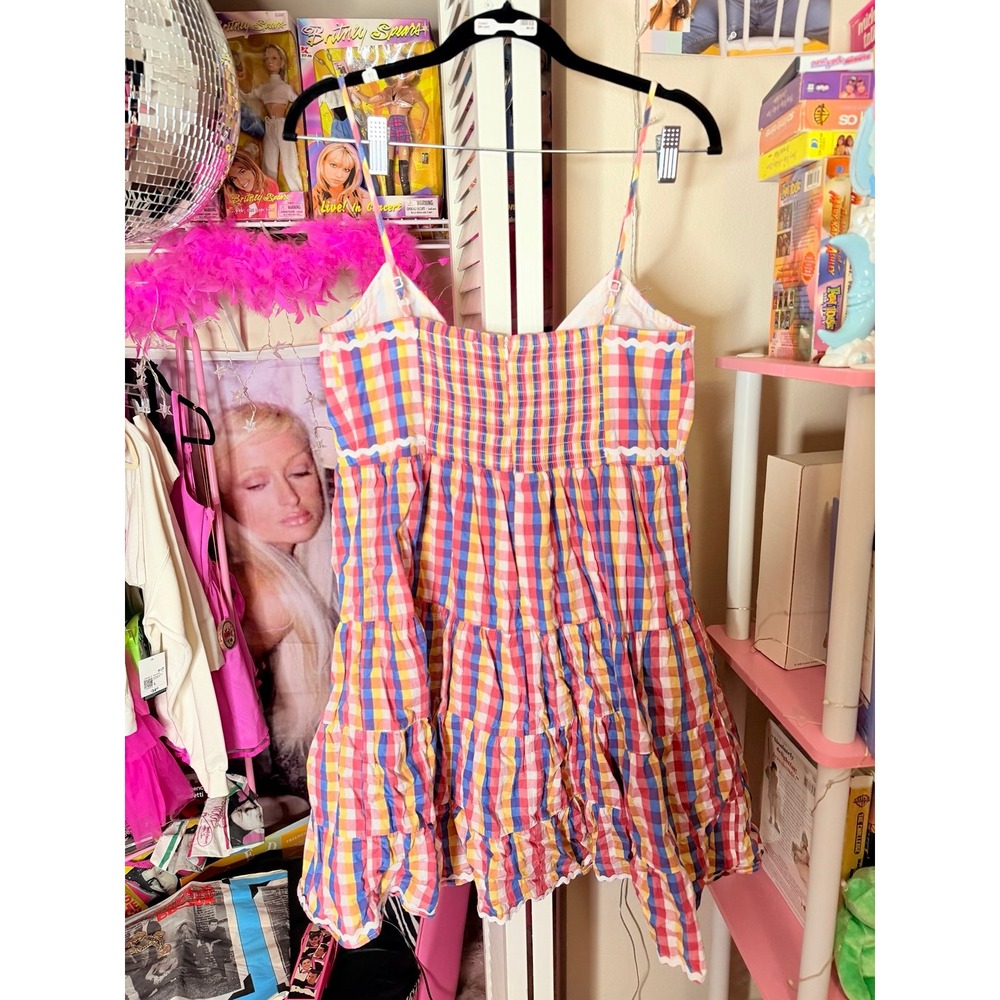 English Factory Gingham Size Medium dress‎ - Picture 5 of 6